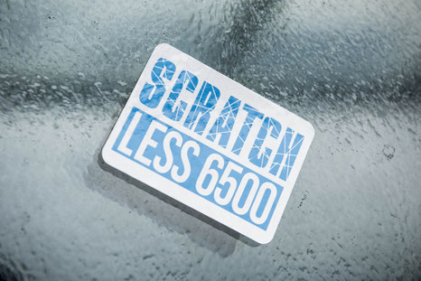 Scratchless logo Sticker